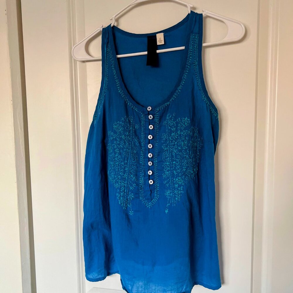 Blue Rain Tank